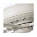 Luminance Kathy Ireland Penbrooke Eco 60" Ceiling Fan Satin White w/ Timber Grey Solid Wood Blades