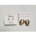 OVAL DROP EARRING