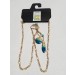 AQUA/BLUE PENDANT NECKLACE
