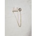Gold Tone Chain with Pendant