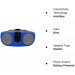 Proscan Portable CD Player with AM/FM Radio, Boombox Blue PRCD243M-Blue