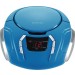 Proscan Portable CD Boom Box w/ AM/FM Radio Blue 2.4W PRCD261-BLUE