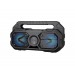 Sylvania Light-Up Boombox Bluetooth Speaker FM radio Black SP1021_C56 with Karaoke function
