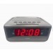 Sylvania SCR1388B-BLACK Compact AM/FM Alarm Clock Radio w/ Digital LED