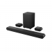 TCL 5.1ch Sound Bar w/ Wireless Subwoofer S4510 Center Channel 2x Rear Sound Speakers, Dolby Audio